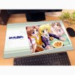 画像2:  【再販予約商品】  カーテン魂　[夜明け前より瑠璃色な]ラバーマット（リースリット・ノエル/食事） 【27年1月下旬再販】    (2)