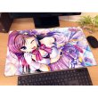 画像2:  【予約商品】  カーテン魂　[千の刃濤、桃花染の皇姫]ラバーマット（稲生滸/ステージ） 【27年1月下旬発売】    (2)