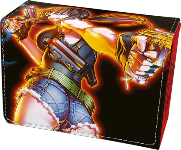 画像1:  【予約商品】  合皮製デッキケースＷ  BLACK LAGOON「レヴィ」リバイバル 【27年1月30日発売】    (1)