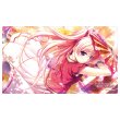 画像1:  【予約商品】  カーテン魂　[千の刃濤、桃花染の皇姫]ラバーマット（宮国朱璃/桃花染の舞） 【27年1月下旬発売】    (1)