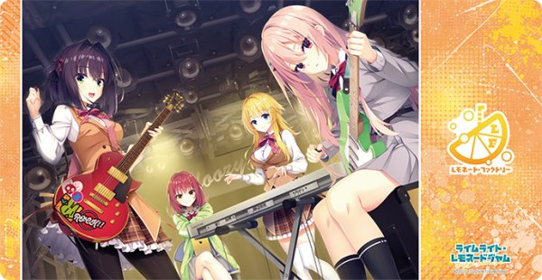 画像1:  【予約商品】  キャラクター万能ラバーマットスリム ライムライト・レモネードジャム「レモネードファクトリー」 【27年2月13日発売】    (1)