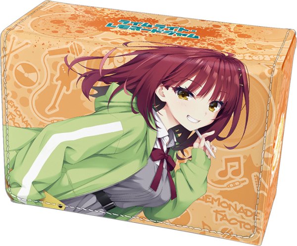画像1:  【予約商品】  合皮製デッキケースＷ  ライムライト・レモネードジャム「二見原 莉々子」 【27年2月13日発売】    (1)