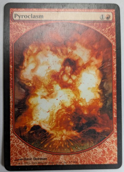 画像1:  ※傷あり SALE品※ 【MTG/PR】《紅蓮地獄/Pyroclasm》(#5027) (1)