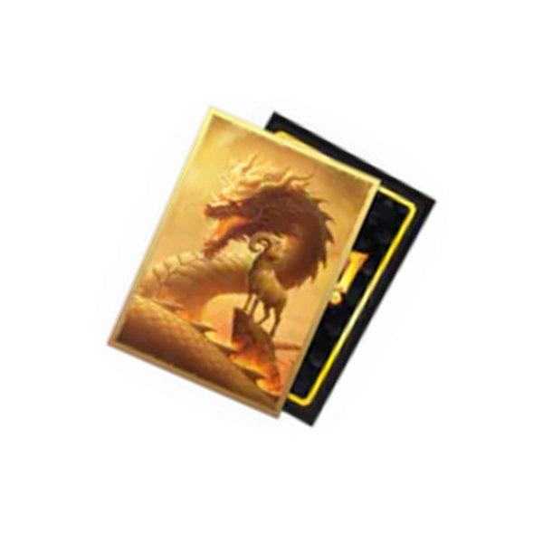 画像2:  【予約商品】  AT-12194 - DS100 Matte Dual Art -  Lunar New Year 2027 スタンダードサイズスリーブ(Standard Size)（100枚入り） 【27年1月発売】 (2)