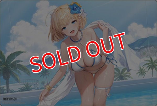 画像1:  【予約商品】  ブシロード ラバーマットコレクション V2 Vol.2205　ブラウンダスト2『真夏の夢 ユースティア』 【26年12月25日発売（ご注文集中のため、遅れる可能性がございます）】 (1)