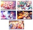 画像3:  【再販予約商品】  カーテン魂　[千の刃濤、桃花染の皇姫]ラバーマット（エルザ・ヴァレンタイン／美よし）　 【27年1月下旬再販】    (3)