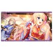 画像1:  【再販予約商品】  カーテン魂　[千の刃濤、桃花染の皇姫]ラバーマット（エルザ・ヴァレンタイン／美よし）　 【27年1月下旬再販】    (1)