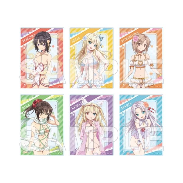 画像1:  【予約商品】  KADOKAWA  僕は友達が少ない トレーディングアクリルカード Anime 15th anniversary BOX（6パック入り） 【27年2月発売】 (1)