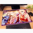 画像2:  【再販予約商品】  カーテン魂　[千の刃濤、桃花染の皇姫]ラバーマット（エルザ・ヴァレンタイン／美よし）　 【27年1月下旬再販】    (2)