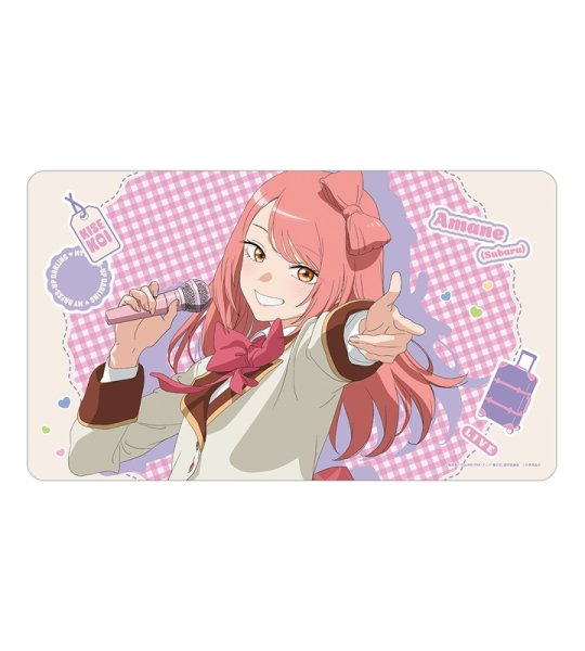 画像1:  【予約商品】  アルマビアンカ　TVアニメ「その着せ替え人形は恋をする」Season 2 描き下ろし あまね（昴） ライブver. マルチデスクマット 【27年1月中旬発売】    (1)
