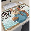 画像3:  【予約商品】  アルマビアンカ　オーバーウォッチ 描き下ろし レッキング・ボール 旅行ver. マルチデスクマット 【27年2月上旬発売】    (3)