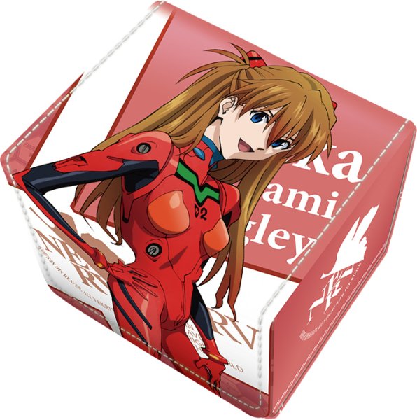 画像1:  【予約商品】  合皮製デッキケース　ヱヴァンゲリヲン新劇場版「式波・アスカ・ラングレー」 【27年2月13日発売】    (1)