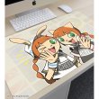 画像3:  【予約商品】  アルマビアンカ　pop'n music High☆Cheers!! ミミ＆ニャミ マルチデスクマット 【27年1月下旬発売】    (3)