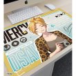 画像3:  【予約商品】  アルマビアンカ　オーバーウォッチ 描き下ろし マーシー 旅行ver. マルチデスクマット 【27年2月上旬発売】    (3)