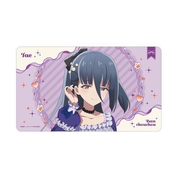 画像1:  【予約商品】  アルマビアンカ　劇場版『ゾンビランドサガ ゆめぎんがパラダイス』 描き下ろし 山田 たえ お座りケーキver. マルチデスクマット 【27年1月中旬発売】    (1)