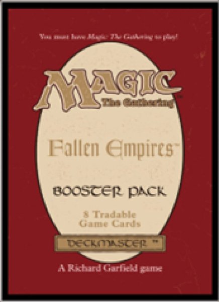 画像1:  【予約商品】  マジック：ザ・ギャザリング プレイヤーズカードスリーブ MTGS-1006 RETRO CORE 「フォールン・エンパイア」(再復刻版)（100枚入り） 【26年12月25日発売】    (1)