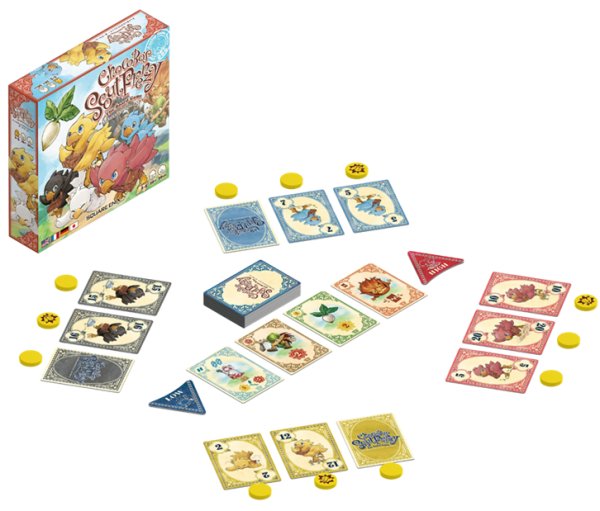 画像2:  【予約商品】  チョコボのスカウトフレンジーボードゲーム     【27年3月発売】 (2)
