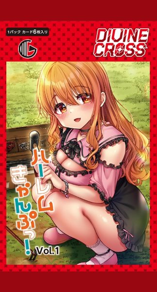 画像2:  【予約商品】  DIVINE CROSS『ハーレムきゃんぷっ! Vol.1』ブースターパック BOX（10パック入り） 【26年12月24日発売】    (2)