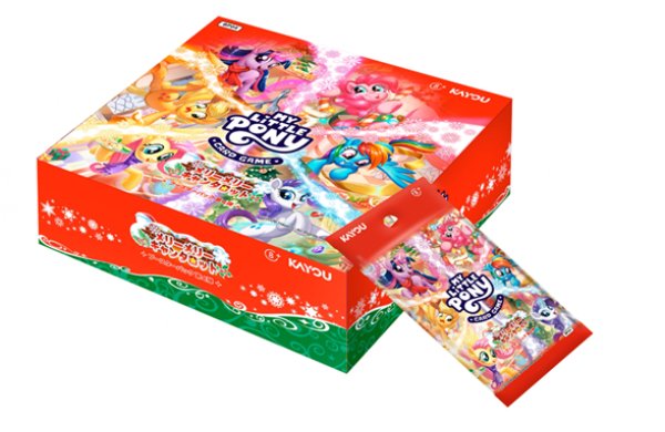 画像1:  【予約商品】  マイリトルポニートレーディングカードゲーム -メリーメリーキャンタロット-004-JP BOX（20パック入り） 【26年12月12日発売】 (1)