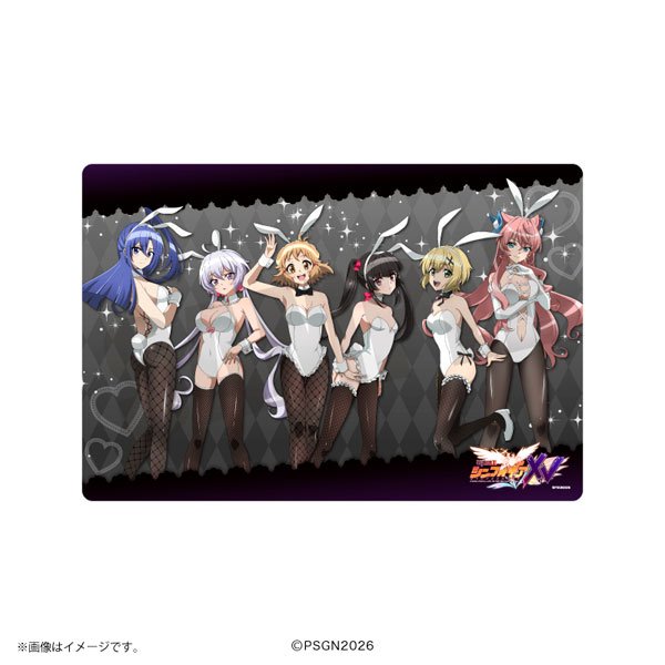 画像1:  【予約商品】  プレイフルマインドカンパニー 「戦姫絶唱シンフォギア」デスクマット 白バニーver. 【26年12月上旬発売】 (1)