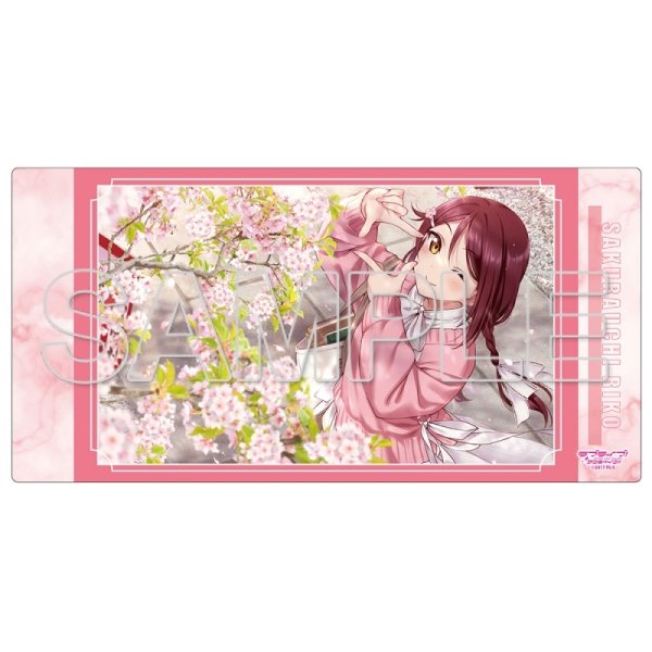 画像1:  【予約商品】  KADOKAWA  『ラブライブ！サンシャイン!! 』デスクマット Ver.いまキミに伝えたいこと　桜内梨子 【27年2月5日発売】 (1)
