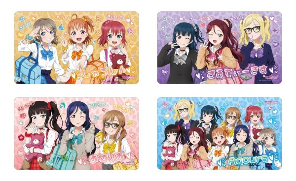 画像4:  【予約商品】  アルマビアンカ　ラブライブ！サンシャイン!! 描き下ろし AZALEA ギャル制服ver. マルチデスクマット 【27年2月上旬発売】 (4)