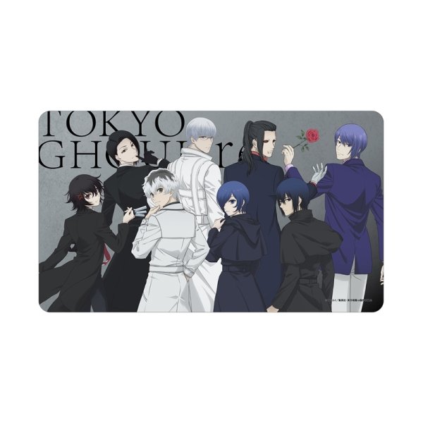 画像1:  【予約商品】  アルマビアンカ　TVアニメ『東京喰種トーキョーグール:re』 描き下ろし 集合 戦う背中ver. マルチデスクマット 【27年1月下旬発売】 (1)