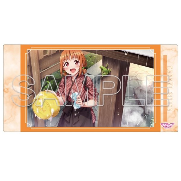 画像1:  【予約商品】  KADOKAWA  『ラブライブ！サンシャイン!! 』デスクマット Ver.いまキミに伝えたいこと　高海千歌 【27年2月5日発売】 (1)