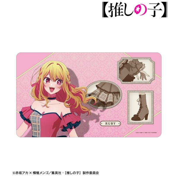 画像2:  【予約商品】  アルマビアンカ　【推しの子】 描き下ろし ルビー 歩みver. マルチデスクマット 【27年1月下旬発売】 (2)
