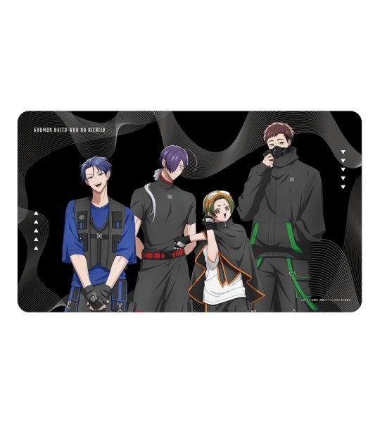 画像1:  【予約商品】  アルマビアンカ　TVアニメ「拷問バイトくんの日常」 描き下ろし 集合 タクティカルファッションver. マルチデスクマット 【27年2月上旬発売】 (1)