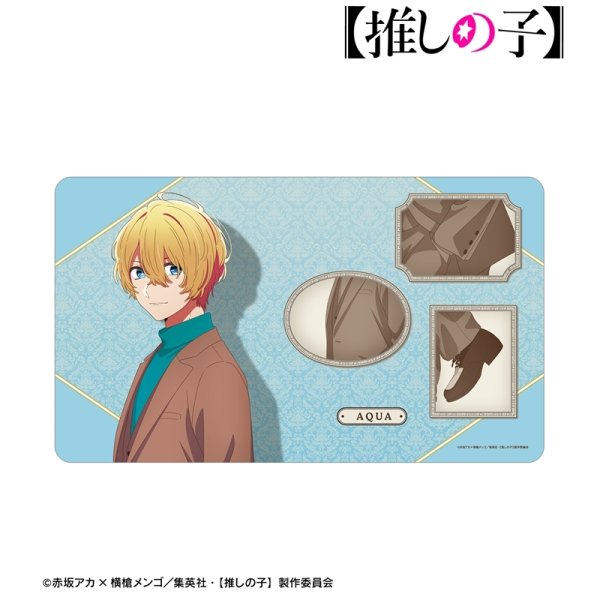画像2:  【予約商品】  アルマビアンカ　【推しの子】 描き下ろし アクア 歩みver. マルチデスクマット 【27年1月下旬発売】 (2)