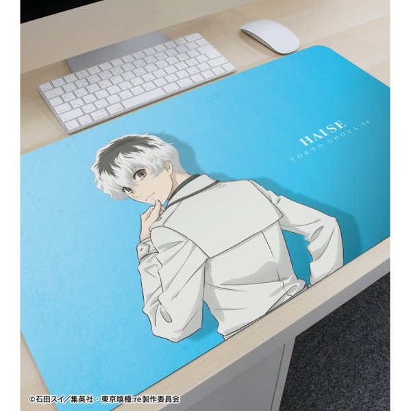 画像3:  【予約商品】  アルマビアンカ　TVアニメ『東京喰種トーキョーグール:re』 描き下ろし 佐々木琲世 戦う背中ver. マルチデスクマット 【27年1月下旬発売】 (3)