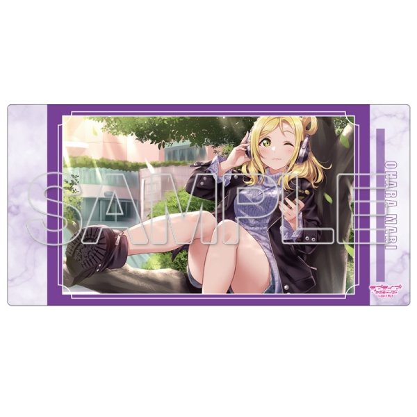画像1:  【予約商品】  KADOKAWA  『ラブライブ！サンシャイン!! 』デスクマット Ver.いまキミに伝えたいこと　小原鞠莉 【27年2月5日発売】 (1)