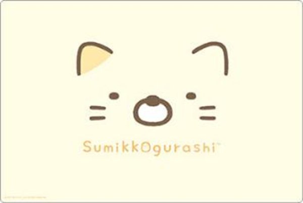 画像1:  【予約商品】  ブシロード ラバーマットコレクション V2 Vol.2229　すみっコぐらし『ねこ』 【27年1月15日発売】 (1)