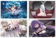 画像2:  【予約商品】  ブシロード ラバーマットコレクション V2 Vol.2224　アズールレーン『ヴィットリオ・クニベルティ』ネコネコ習性研究ver. 【27年1月15日発売】 (2)
