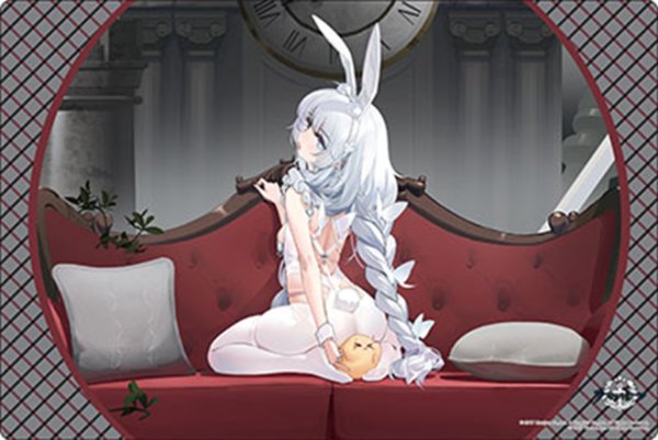 画像1:  【予約商品】  ブシロード ラバーマットコレクション V2 Vol.2223　アズールレーン『ル・マラン』昼寝好きのラピヌver. 【27年1月15日発売】 (1)