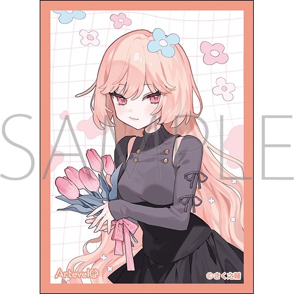 画像1:  【予約商品】  Arteveloカードスリーブ　さく之輔　「silky」（art-037）（65枚入り） 【27年1月22日発売】 (1)