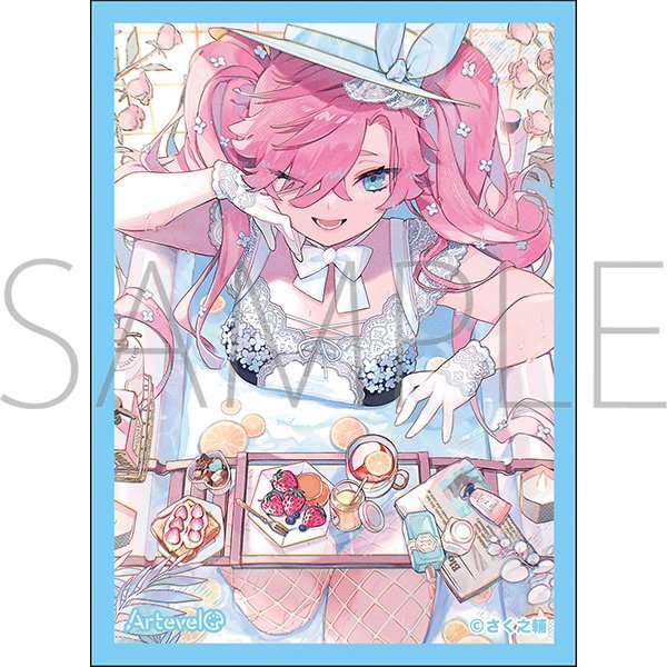 画像1:  【予約商品】  Arteveloカードスリーブ　さく之輔　「bath time」（art-035）（65枚入り） 【27年1月22日発売】 (1)