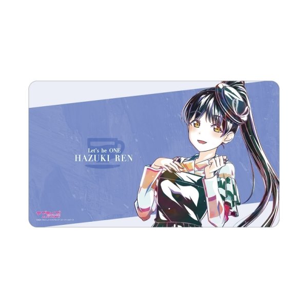 画像1:  【予約商品】  アルマビアンカ　ラブライブ！スーパースター!! 葉月 恋 Let's be ONE Ani-Art マルチデスクマット 【27年2月中旬発売】 (1)