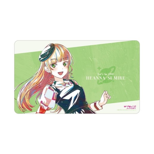 画像1:  【予約商品】  アルマビアンカ　ラブライブ！スーパースター!! 平安名すみれ Let's be ONE Ani-Art マルチデスクマット 【27年2月中旬発売】 (1)