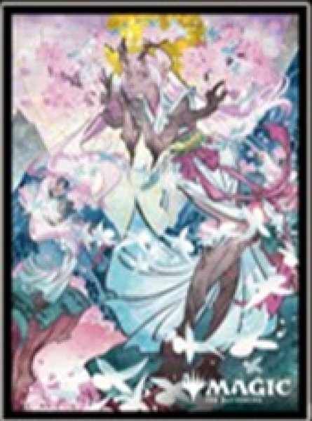 画像1:  【予約商品】  マジック：ザ・ギャザリング プレイヤーズカードスリーブ MTGS-403 『ストリクスヘイヴンの秘密』ミスティカルアーカイブ 《森林の目覚め》（80枚入り） 【27年1月29日発売】    (1)