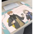 画像3:  【予約商品】  アルマビアンカ　TVアニメ『氷の城壁』 描き下ろし 氷川小雪&雨宮 湊 放課後寄り道ver. マルチデスクマット 【27年1月下旬発売】 (3)