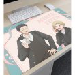 画像3:  【予約商品】  アルマビアンカ　TVアニメ『氷の城壁』 描き下ろし 安曇美姫&日野陽太 放課後寄り道ver. マルチデスクマット 【27年1月下旬発売】 (3)
