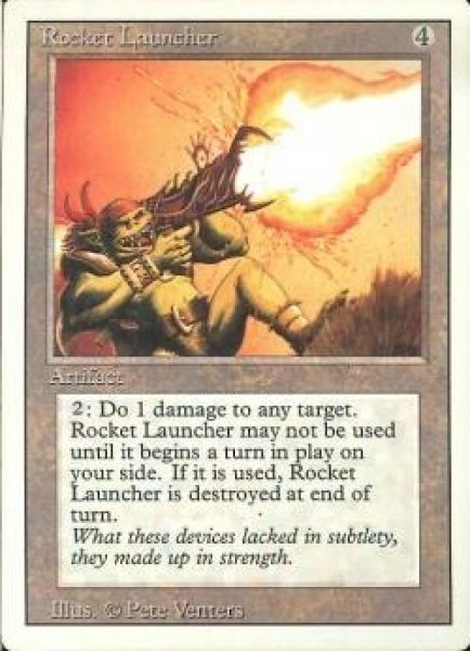 画像1: ※特価※【3ED】《Rocket Launcher》【R】 (1)