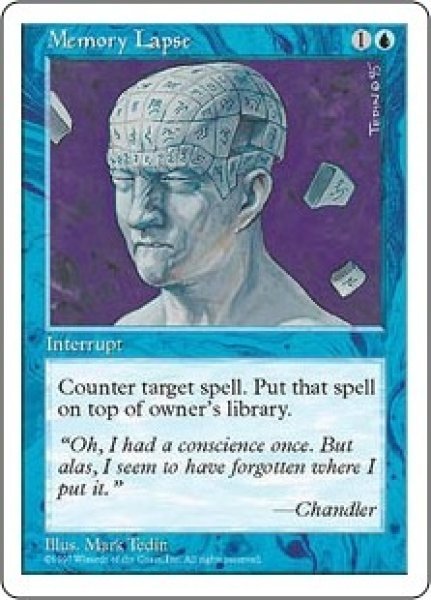 画像1: 【5ED】《記憶の欠落/Memory Lapse》【C】 (1)