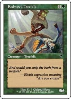 ULG】《ウェザーシード・ツリーフォーク/Weatherseed Treefolk》【R