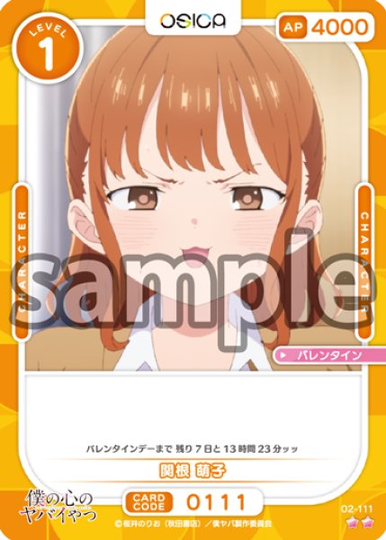 画像1: 【OSC-BKYB2】関根 萌子【☆2】 (1)