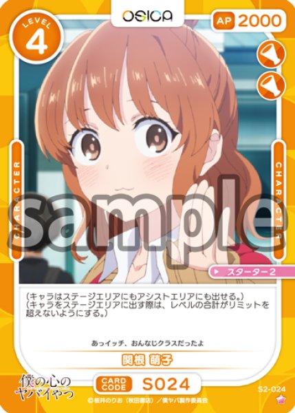 画像1: 【OSC-BKYB2】関根 萌子【☆1】 (1)