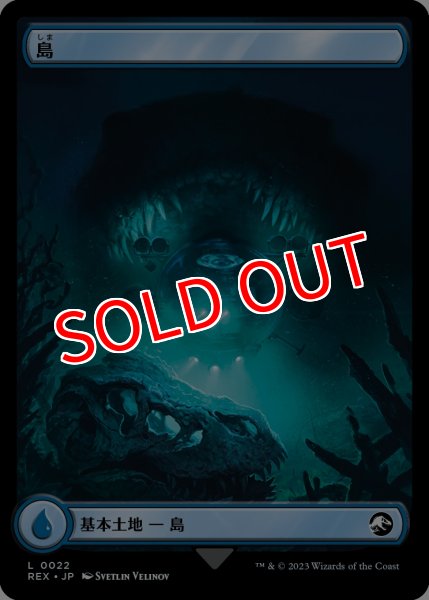 画像2: 【LCI/REX】※Foil※《島/Island》【L】 (2)