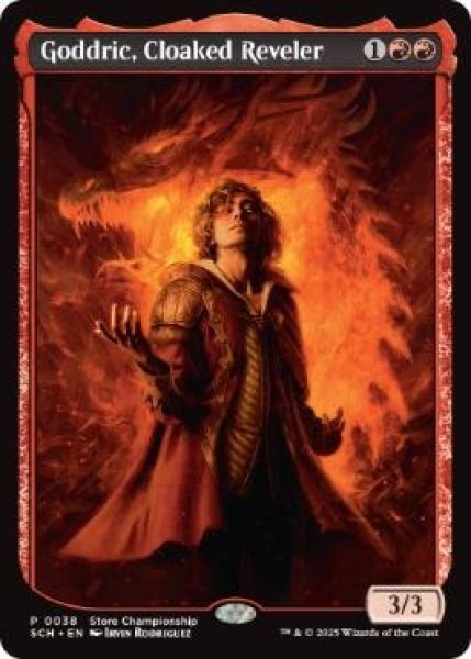 画像1: 【MTG/PR】《擬態する歓楽者、ゴドリック/Goddric, Cloaked Reveler》(ストアチャンピオンシッププロモ)【R】 (1)